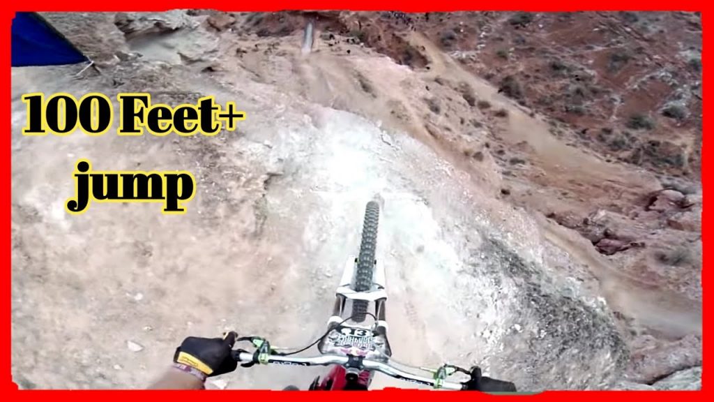 Dangerous 100 Feer+ High Jump By Mountain Bike || mtb downhill