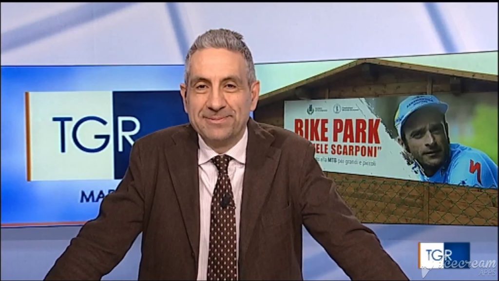 L'Uisp sulla Rai con il servizio del TgR Marche sul Bike Park a Fermignano