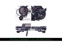 ☘️ NCM Moscow E-Bike, E-MTB, E-Mountainbike 48V 13Ah 624Wh - 27,5" Schwarz