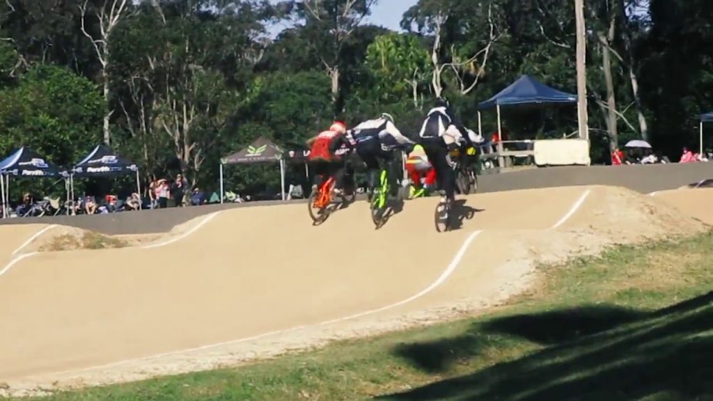 Unseen BMX Race On a Dirtbike's Track! (EXTREME) POV