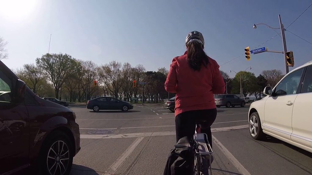 Bike Ride East along Martin Goodman Trail