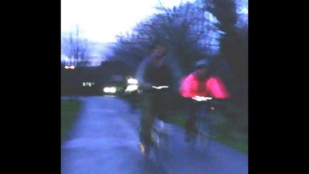 Close pass on a Moulton.