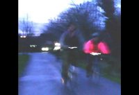 Close pass on a Moulton. Close pass on a Moulton.