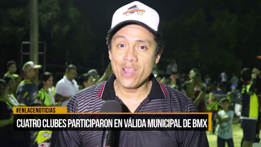 Cuatro clubes participaron en válida municipal de BMX