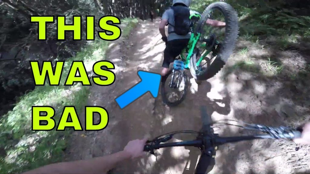 Downhill on Black Diamond Cinderella Trail at Joaquin Miller Park in Oakland!