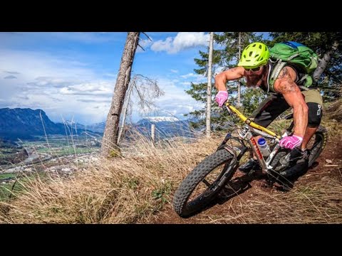 EXTREM SCHÖNE BIKE HAUSBERGRUNE AUF MÖSLALM UND EISSTEIN WÖRGL / TIROL / AUSTRIA