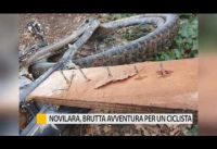 Novilara, brutta avventura per un ciclista