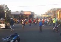 Shelby Farms BMX Float and riders — Bartlett, Tenn. 2015 Christmas Parade