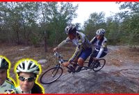 Tandem Mountain Biking: Send It at Markham Woods Mountain Bike Trail - Part II