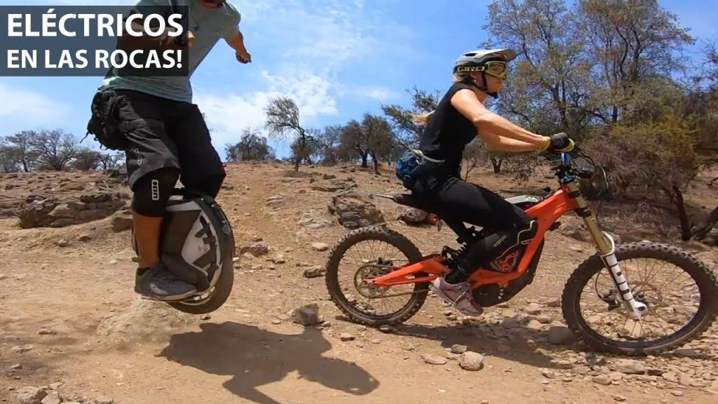 Vehículos Eléctricos en Senderos Difíciles! Monociclo Eléctrico y Sur-Ron Electric Bike!