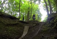Wirksworth step up on BMX Wirksworth step up on BMX