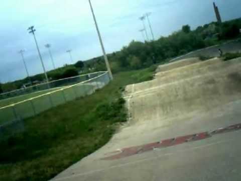 ABA racing at the Hill bmx track Justin's moto