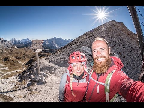 BLICK VON DEN ZILLERTALER ALPEN BIS ZU DEN DREI ZINNEN /JU DE SENNES / SENNESSCHARTE /Bike / mtb