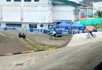 Competencia de bmx en Tulcan