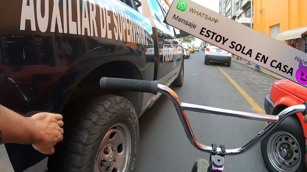 Cuando te dice que está sola en casa CHALLENGE 🚴💨  *BMX POV*