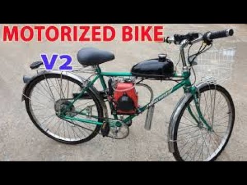 How to Make Electric Bike with 4 Motors 775 - 80 km/h