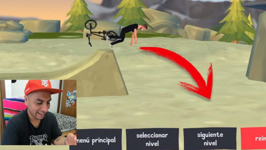JUGANDO PUMPED BMX LA MONTAÑA PARTE 1