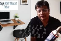Folding Wall Mount Table | Pepperfry | DIY | install it yourself Folding Wall Mount Table | Pepperfry | DIY | install it yourself