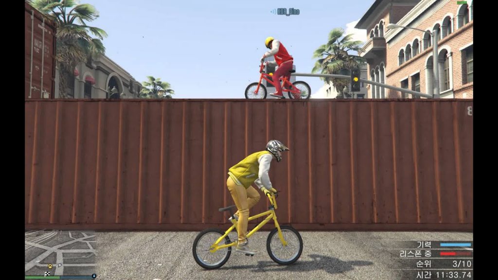 GTA5 BMX 암레이싱
