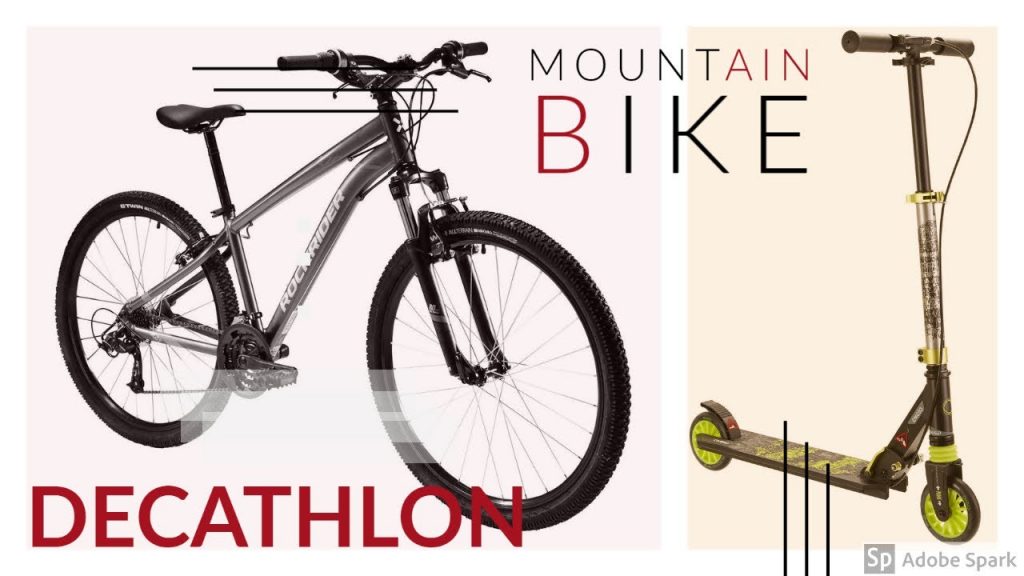 Got MOUNTAIN BIKE  ROCKRIDER ST100  from Decathlon