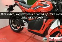 Hero Electric Bike AE-47 in Auto Expo 2020. Moi Tv