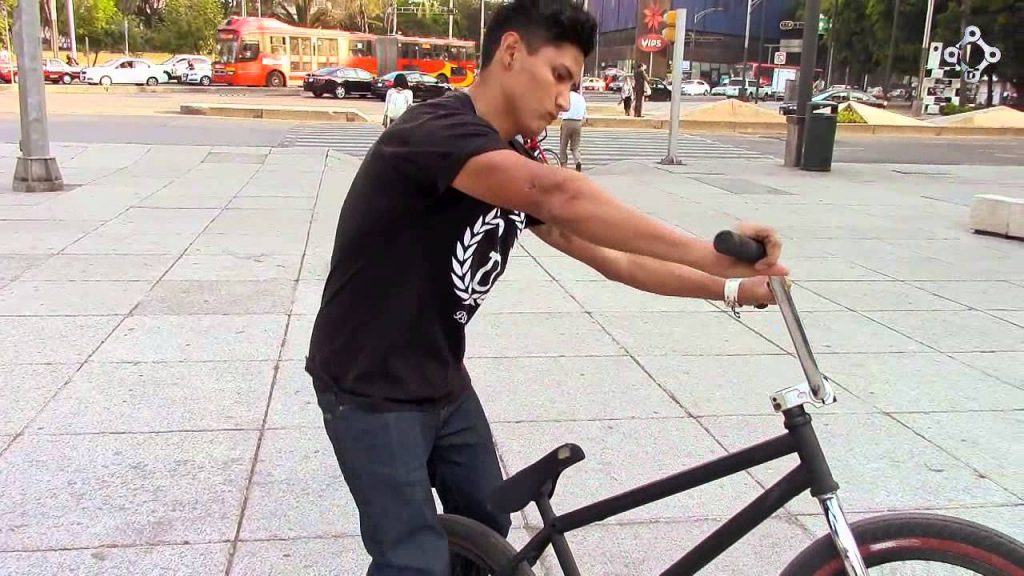 How to manual 180 BMX