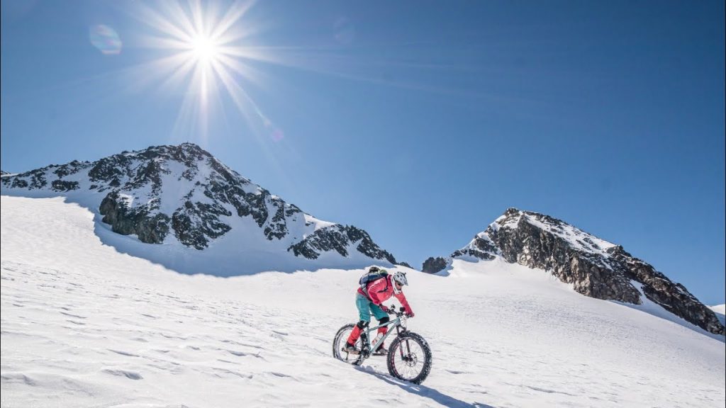 LOST PLACE STUBAIER GLETSCHER / Der 1. Bike 3000er im Jahr 2020 mit dem FATBIKE / Corona Nachwirkung