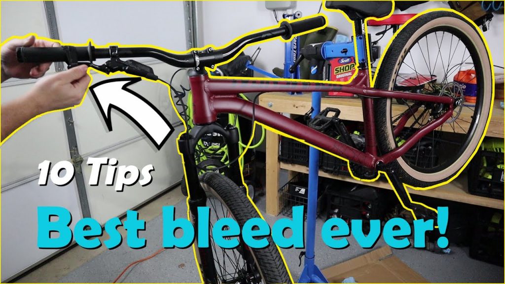 #MTBPlanB Ten tips for epic hydraulic brake bleed on a mountain bike.