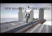 PIPE by BMX Streets - ANOTHER MASSIVE ROOF GAP in the community center.