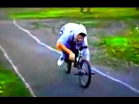 Peddling BMX with hands - "Backwards Hand Peddling BMX Hi Mum"