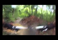 Rain ride at Ketam Mountain Bike Trail , Singapore