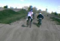 usa bmx racing at The Hill bmx track 9/22/12  35 and over main