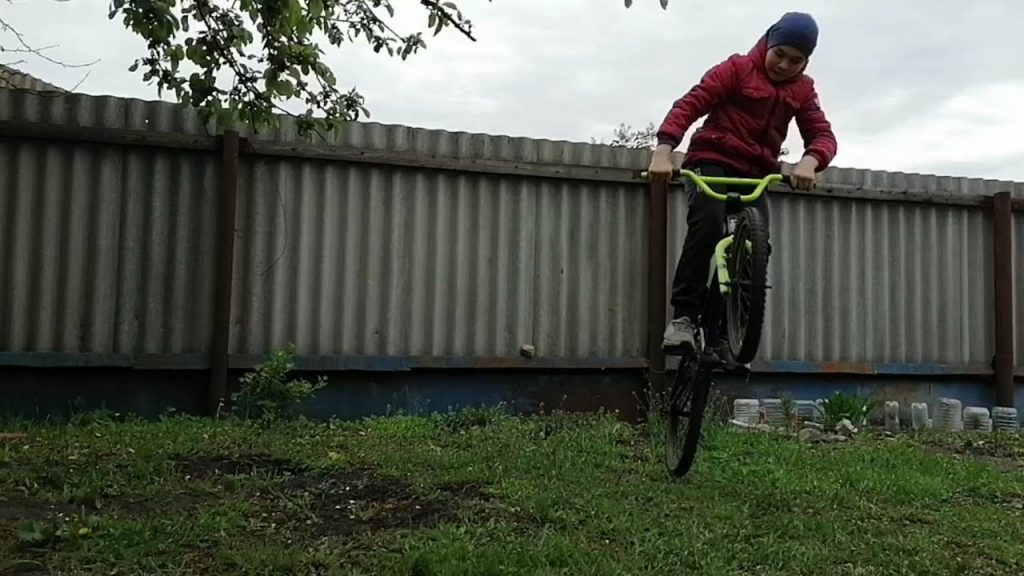 Обучалка 180° на BMX
