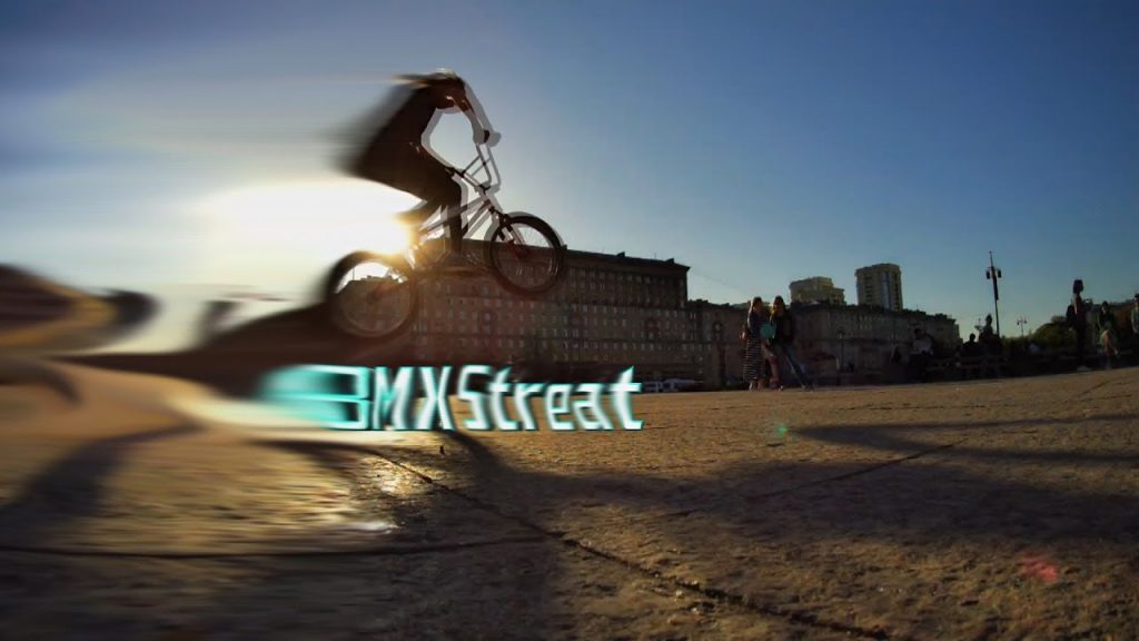 Прыжки на BMX Streat (мув)