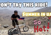 BIKE VLOG 04| FOLDING BIKE SA BUNDOK| MAINIT NA RIDE sa RAS AL KHAIMAH UAE
