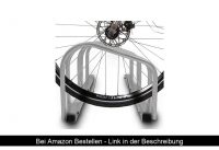 ☑️ BITUXX® Fahrradständer Aufstellständer Radständer Fahrrad Bike Ständer Metall Platzsparend (Für