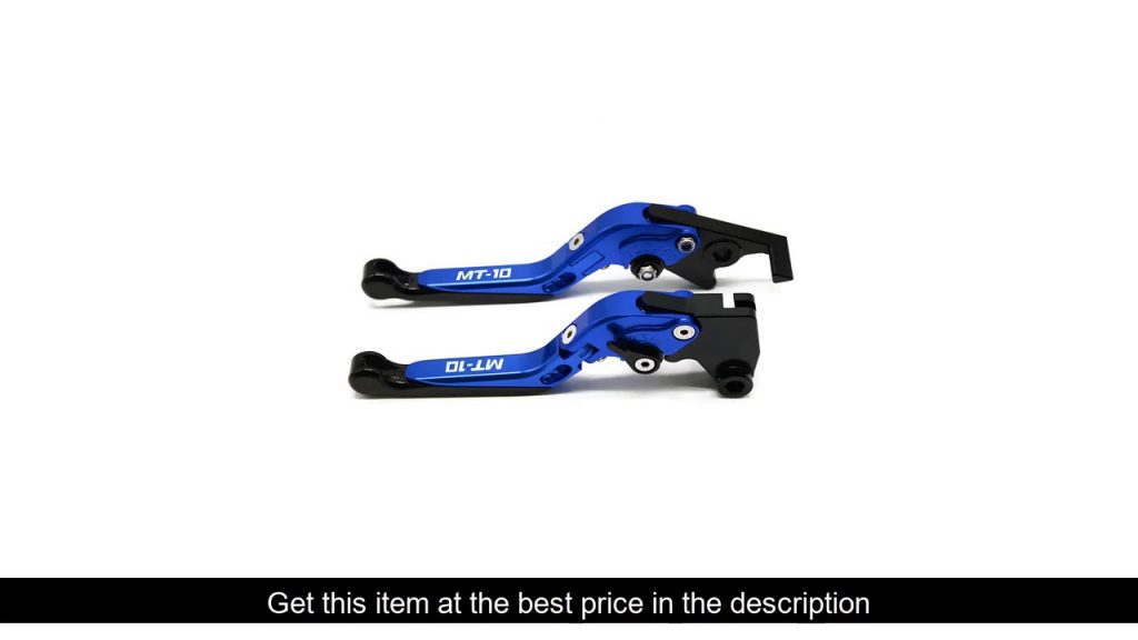 BLACK Motorbike Brakes MT-10 Motorcycle Folding Extending Brake Clutch Levers For Yamaha MT-10 MT