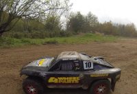 BashiN at the BMX Track - HPI Savage Flux HP Losi Ten-SCTE Traxxas Slash