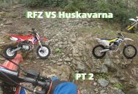 Does a Chinese Pit Bike Keep Up With Brand Name Bikes On Trails? 125CC vs 350CC | PT 2 Does a Chinese Pit Bike Keep Up With Brand Name Bikes On Trails? 125CC vs 350CC | PT 2