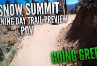 Going Green POV (BEST Beginner Trail at Snow Summit | Snow Summit Opening Day 2020 Going Green POV (BEST Beginner Trail at Snow Summit | Snow Summit Opening Day 2020