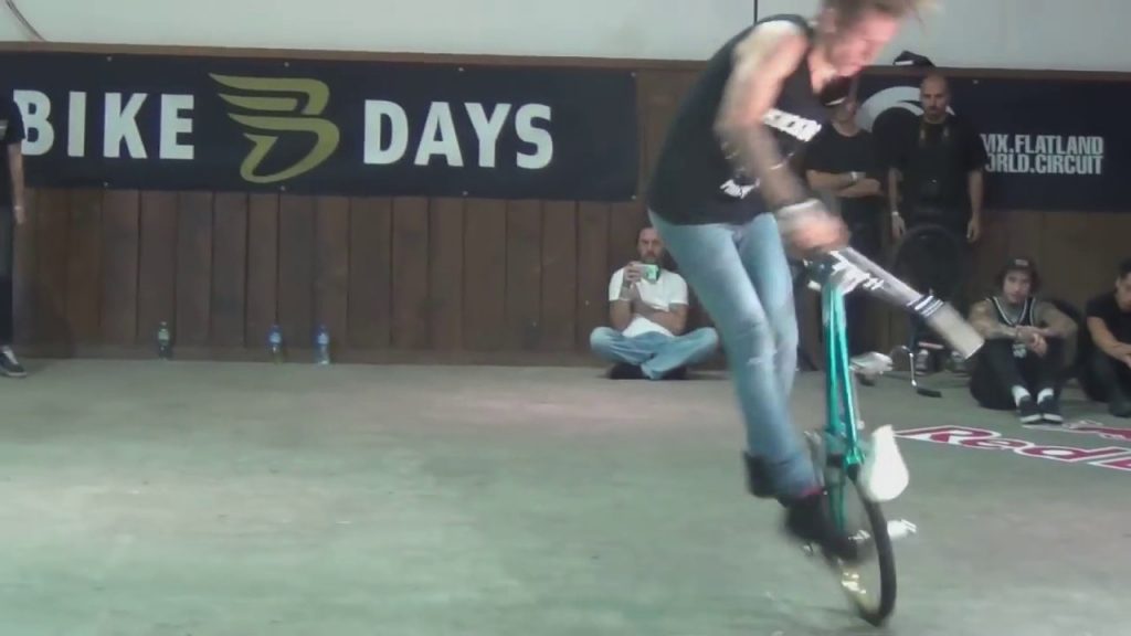 Jean William Prevost At Flatland Bmx Pro World Circuit 2015