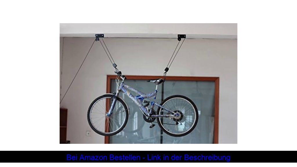 ▶️ P4B | Fahrrad BIKE LIFT XXL STRONG | Zur Deckenmontage | Hebelast bis 57 kg | Leichtgängiger Sei