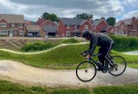 Pump Track on A Road Bike - Shropshire MTB