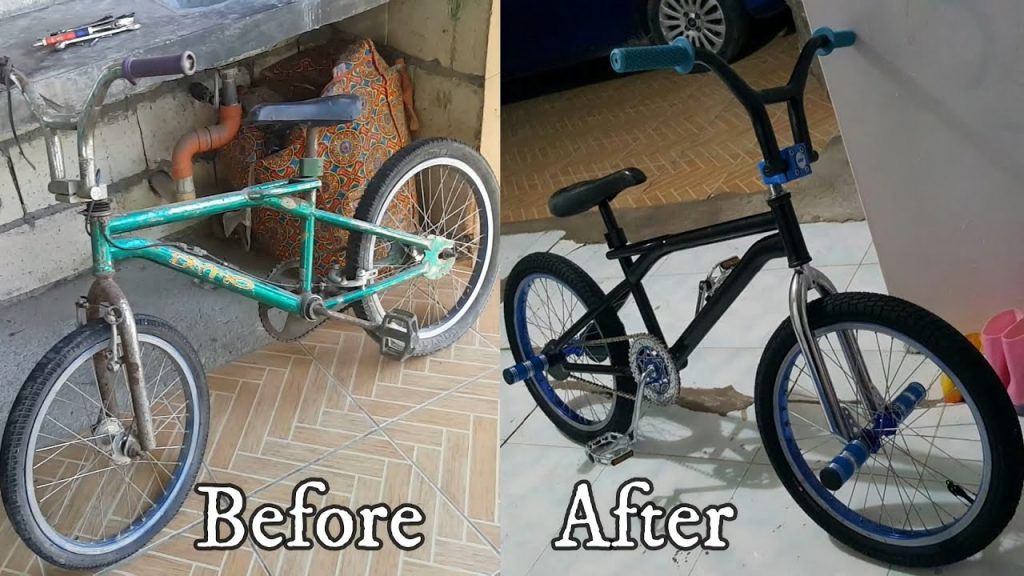 Restoring my BMX in 10 Minutes