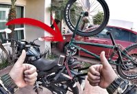 UN DÍA DE TRABAJO BMX EN MI SUZUKI GIXXER 150CC