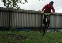 Обучалка 180° на BMX Обучалка 180° на BMX