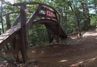 12yr old on Cats Paw @ Highland Mountain Bike Park