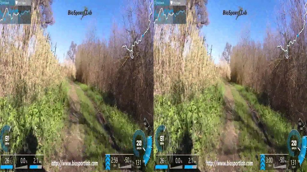 3D Movie "Fonte Ciane" Natural Reserve Siracusa - Mountain Bike ride - www.biosportlab.com
