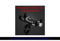 Aluminum Bicycle Phone Holder MTB Mountain Road Bike Motorcycle For 3.5-6.5 inch mobile support GP