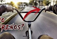 BAJANDO A TODA VELOCIDAD EN BMX SIN FRENO 🚫